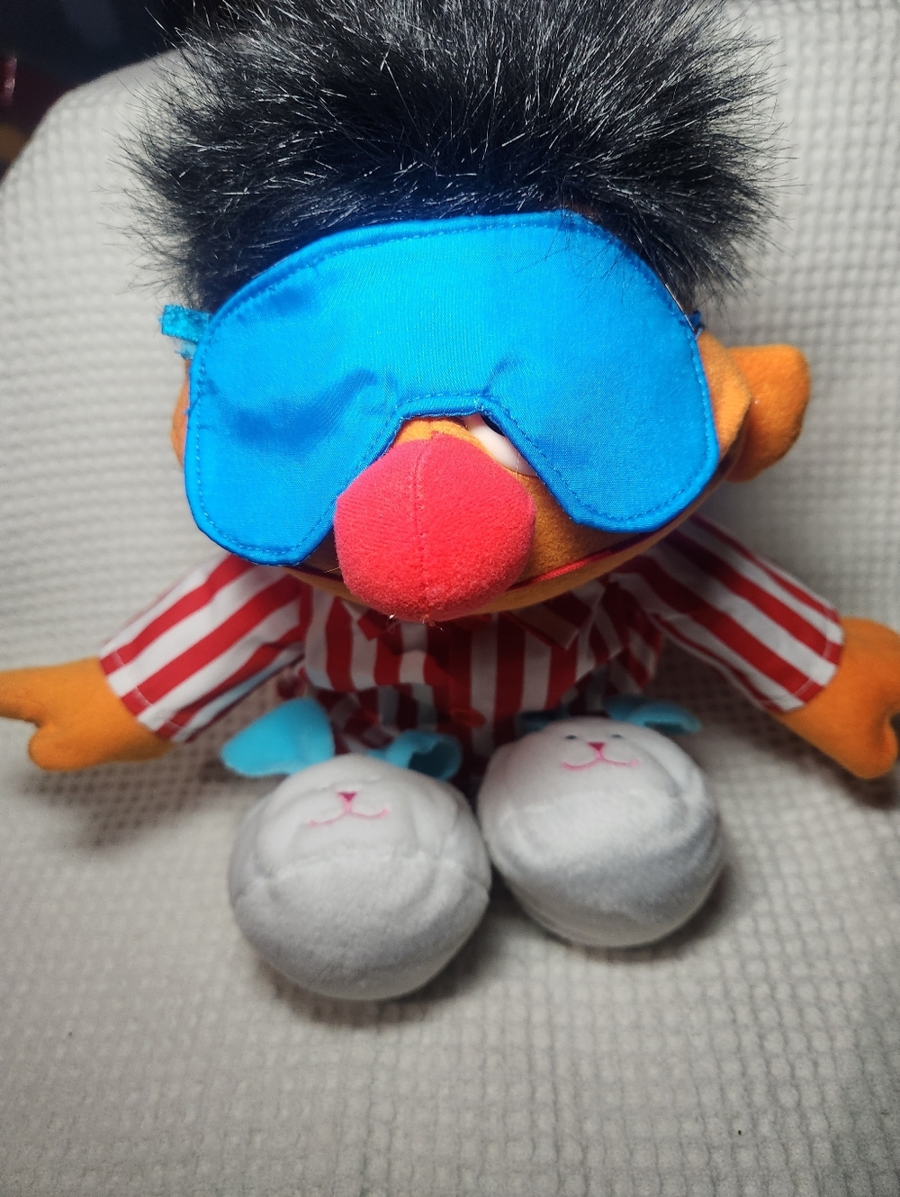 Vintage 1996 Tyco Sesame Street SING & SNORE ERNIE Singing Talking Plush Doll